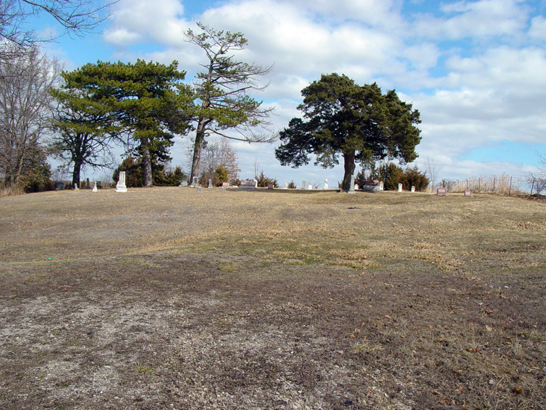 Picture of Eldorado Cemetery also known as the Zimmerman Cemetery