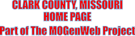 MOGenWeb Project Clark County, home page image 